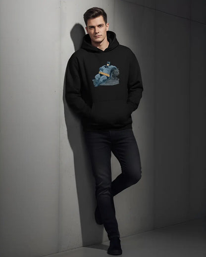 Lazy Hero Premium Hoodie – Funny Comic-Style Streetwear (300+ GSM) Khaam-Khwab